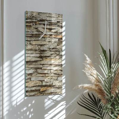 Reloj vertical Piedras