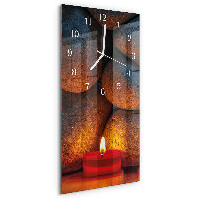 Reloj vertical Piedras