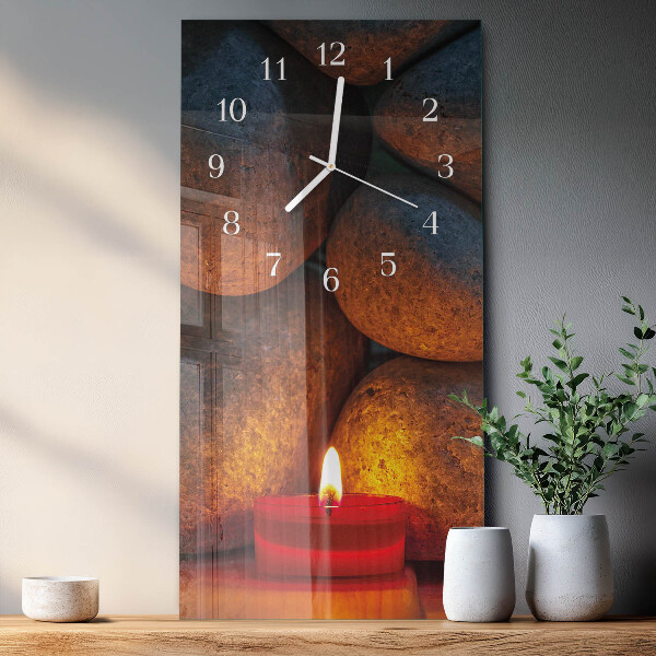 Reloj vertical Piedras