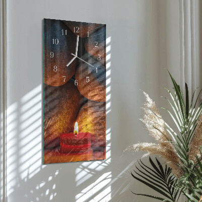 Reloj vertical Piedras