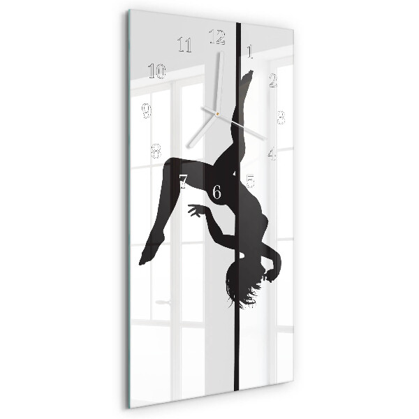 Reloj vertical Bailarina de barra