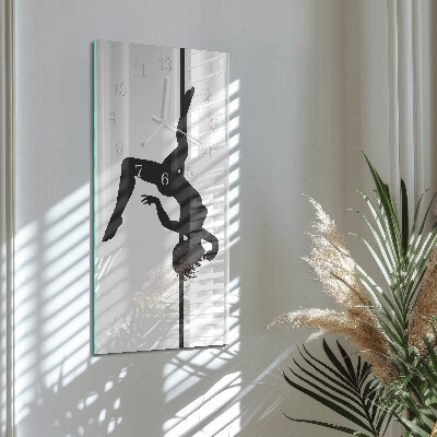 Reloj vertical Bailarina de barra