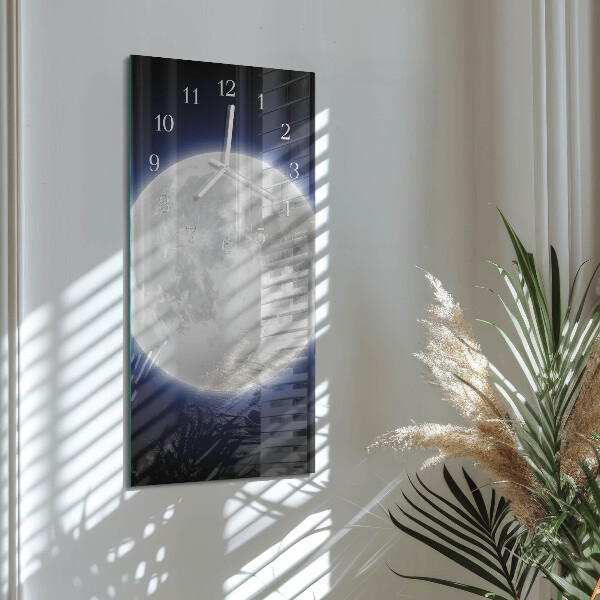 Reloj vertical Luna