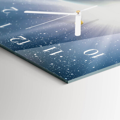 Reloj vertical Weltall de la Tierra