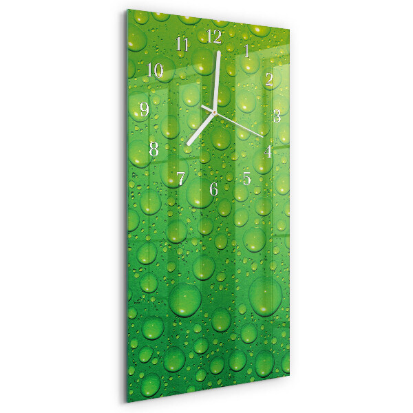 Reloj vertical Gotas