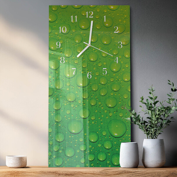 Reloj vertical Gotas