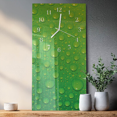 Reloj vertical Gotas