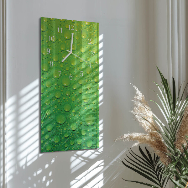 Reloj vertical Gotas