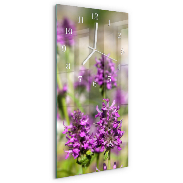 Reloj vertical Flores