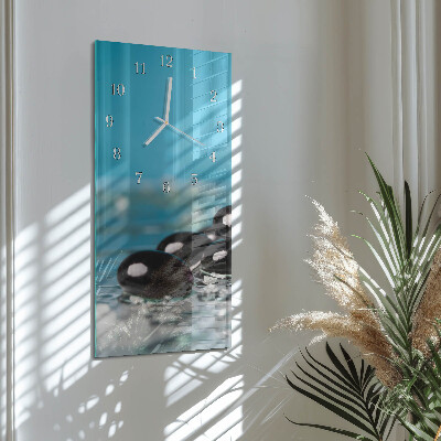 Reloj vertical Piedras