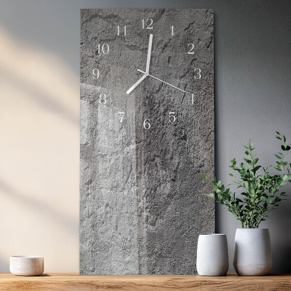 Reloj vertical Muro de hormigón