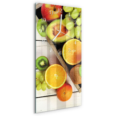 Reloj vertical Fruta