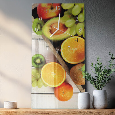 Reloj vertical Fruta