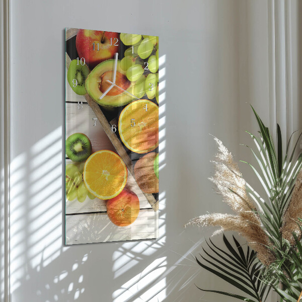 Reloj vertical Fruta