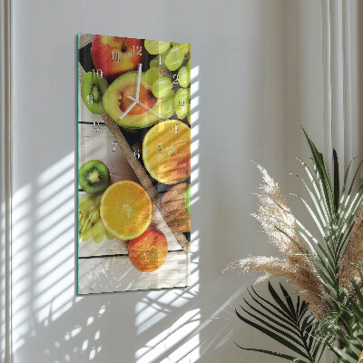 Reloj vertical Fruta