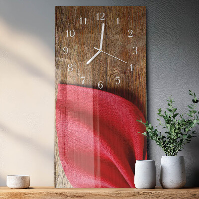 Reloj vertical Servilleta