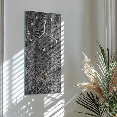 Reloj vertical Grafito