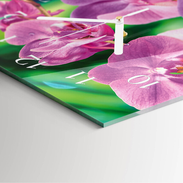 Reloj vertical Orquídeas