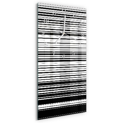 Reloj vertical rayas