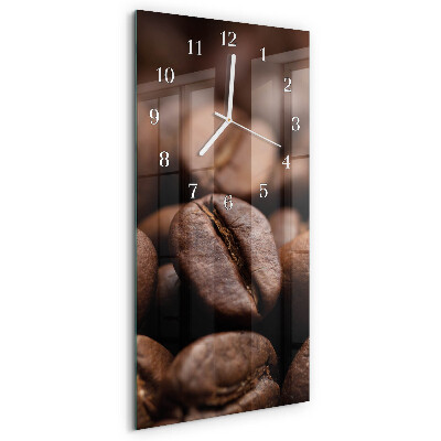 Reloj vertical Granos de café