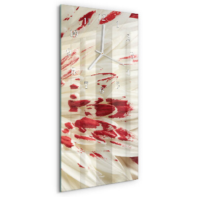 Reloj vertical Flor