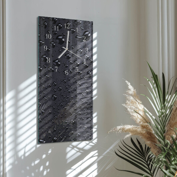 Reloj vertical Gotas