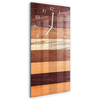 Reloj vertical rayas