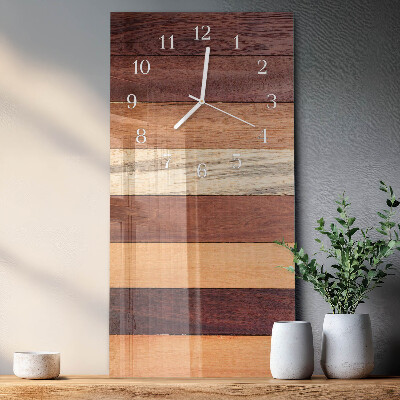 Reloj vertical rayas