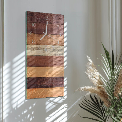 Reloj vertical rayas