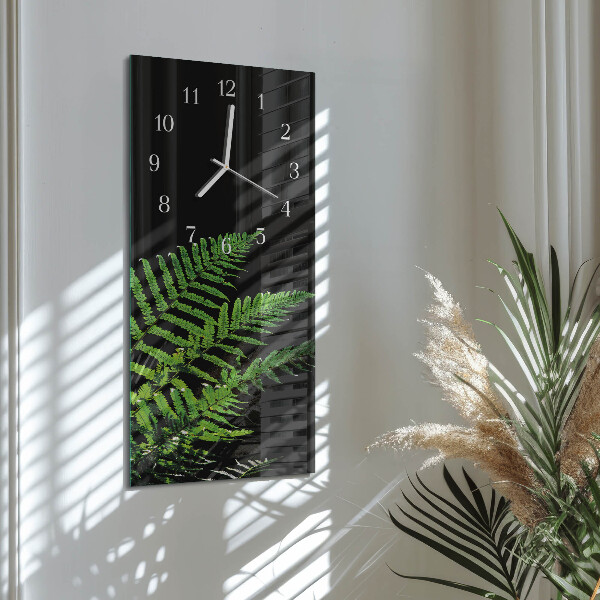 Reloj vertical Helecho