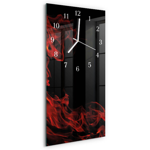 Reloj vertical Fuego