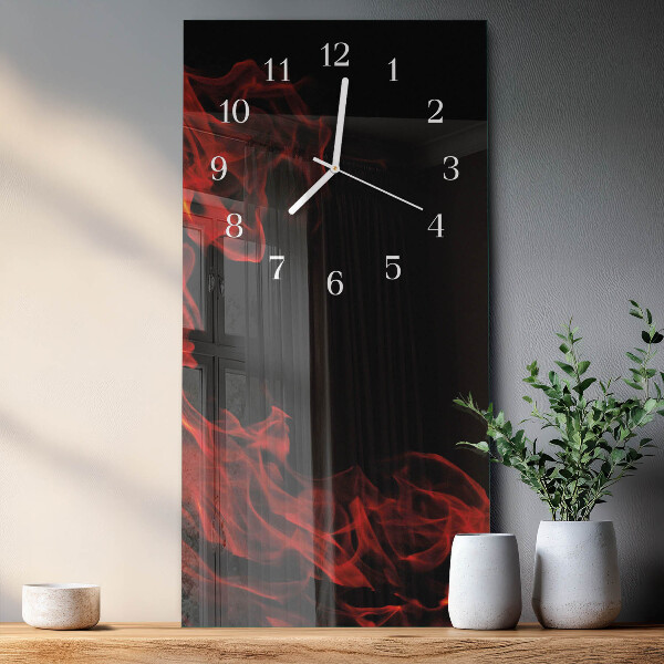 Reloj vertical Fuego