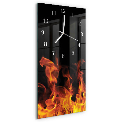 Reloj vertical Fuego