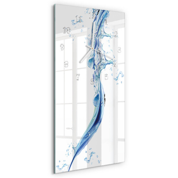 Reloj vertical Agua