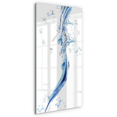 Reloj vertical Agua
