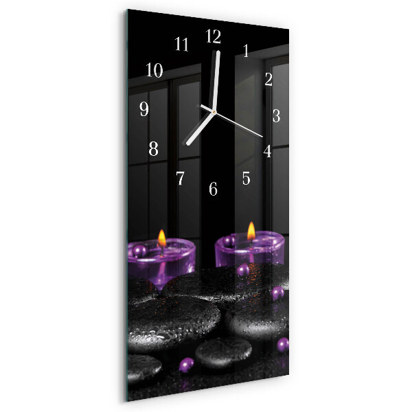 Reloj vertical Piedras de vela