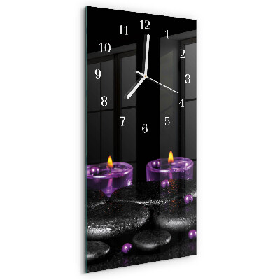 Reloj vertical Piedras de vela