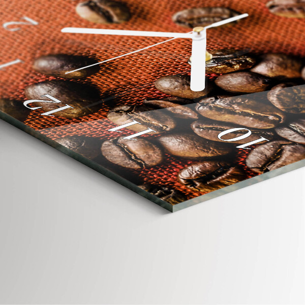 Reloj vertical Granos de café