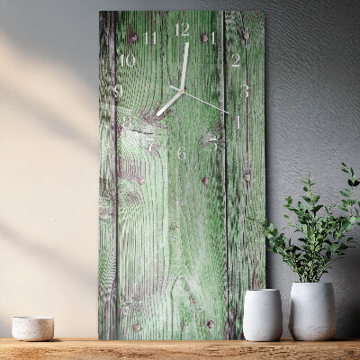 Reloj vertical Tabla de madera