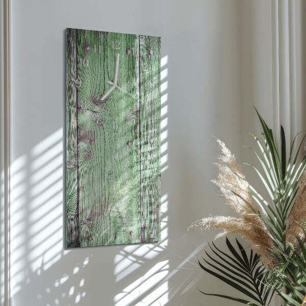 Reloj vertical Tabla de madera