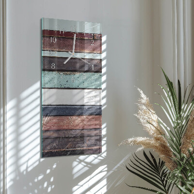 Reloj vertical Patrulla de madera