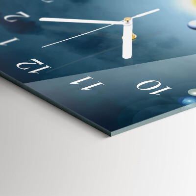 Reloj vertical Mano del Planeta