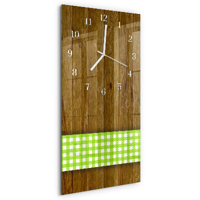 Reloj vertical Mesa de madera