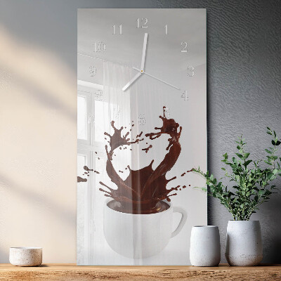 Reloj vertical Café