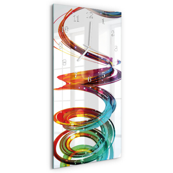 Reloj vertical Espiral