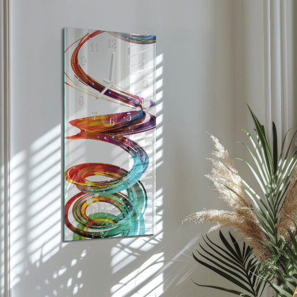 Reloj vertical Espiral