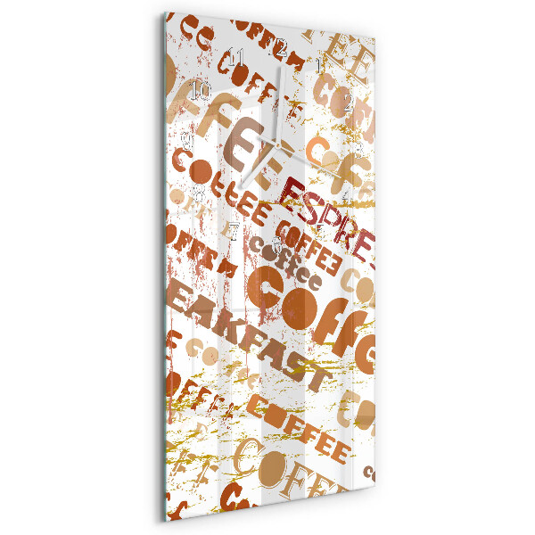Reloj vertical Café