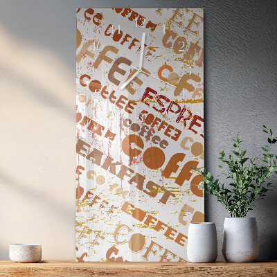 Reloj vertical Café