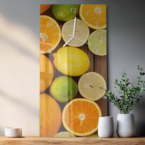 Reloj vertical Fruta