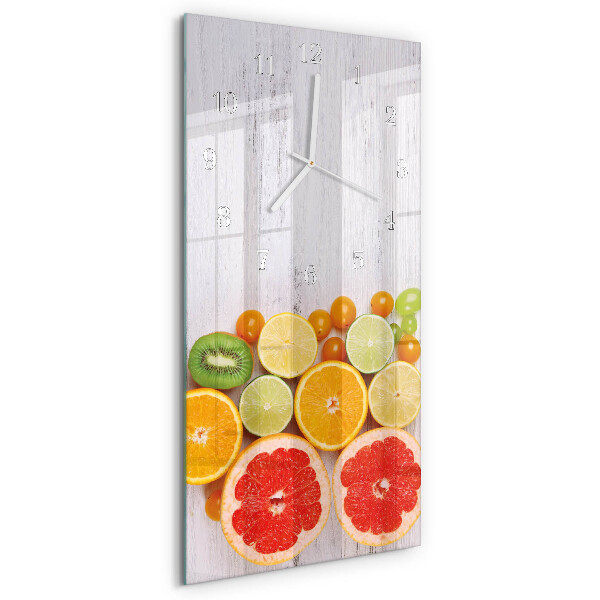 Reloj vertical Fruta